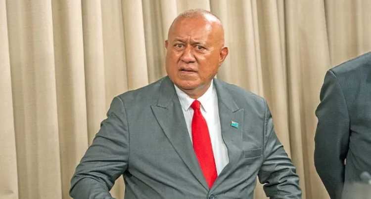 Minister for Policing, Ioane Naivalurua.