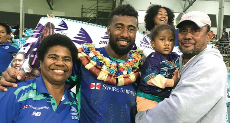 Swire Shipping Fijian Drua Flanker Joseva Tamani