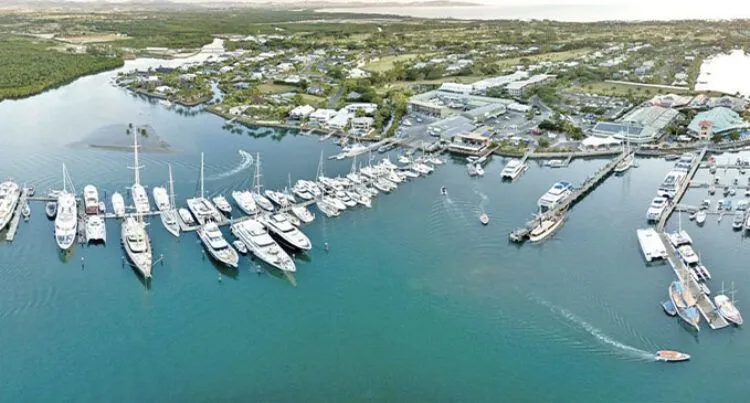 Port Denarau Marina.