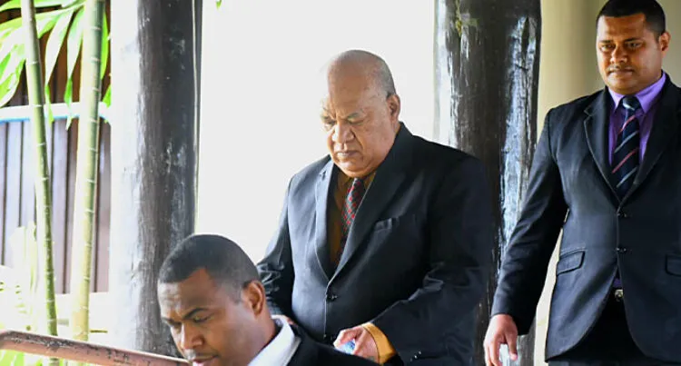 Chief Justice Salesi Temo 