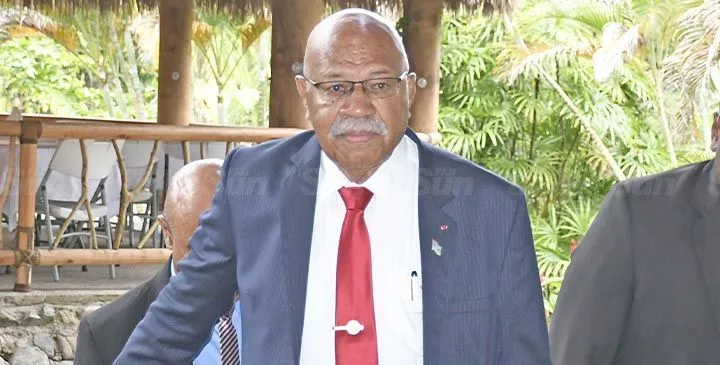 Prime Minister Sitveni Rabuka on July 14, 2025. Photo: Ronald Kumar