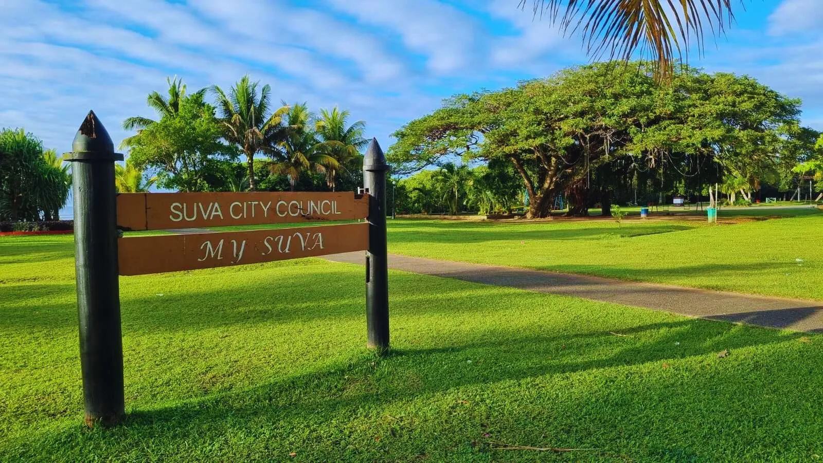 Entry signage 