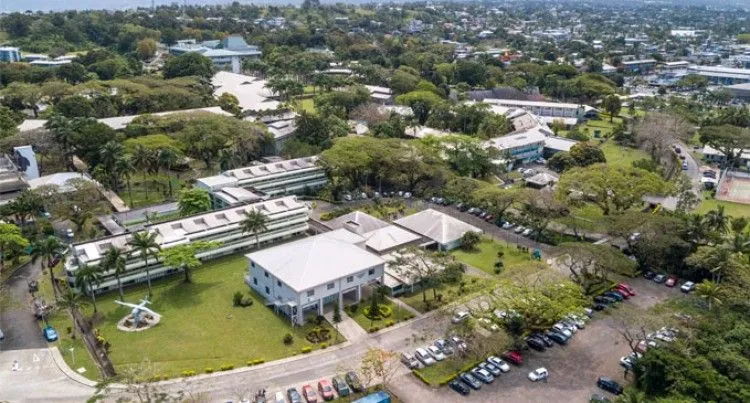 The University of the South Pacific campus in Suva. 