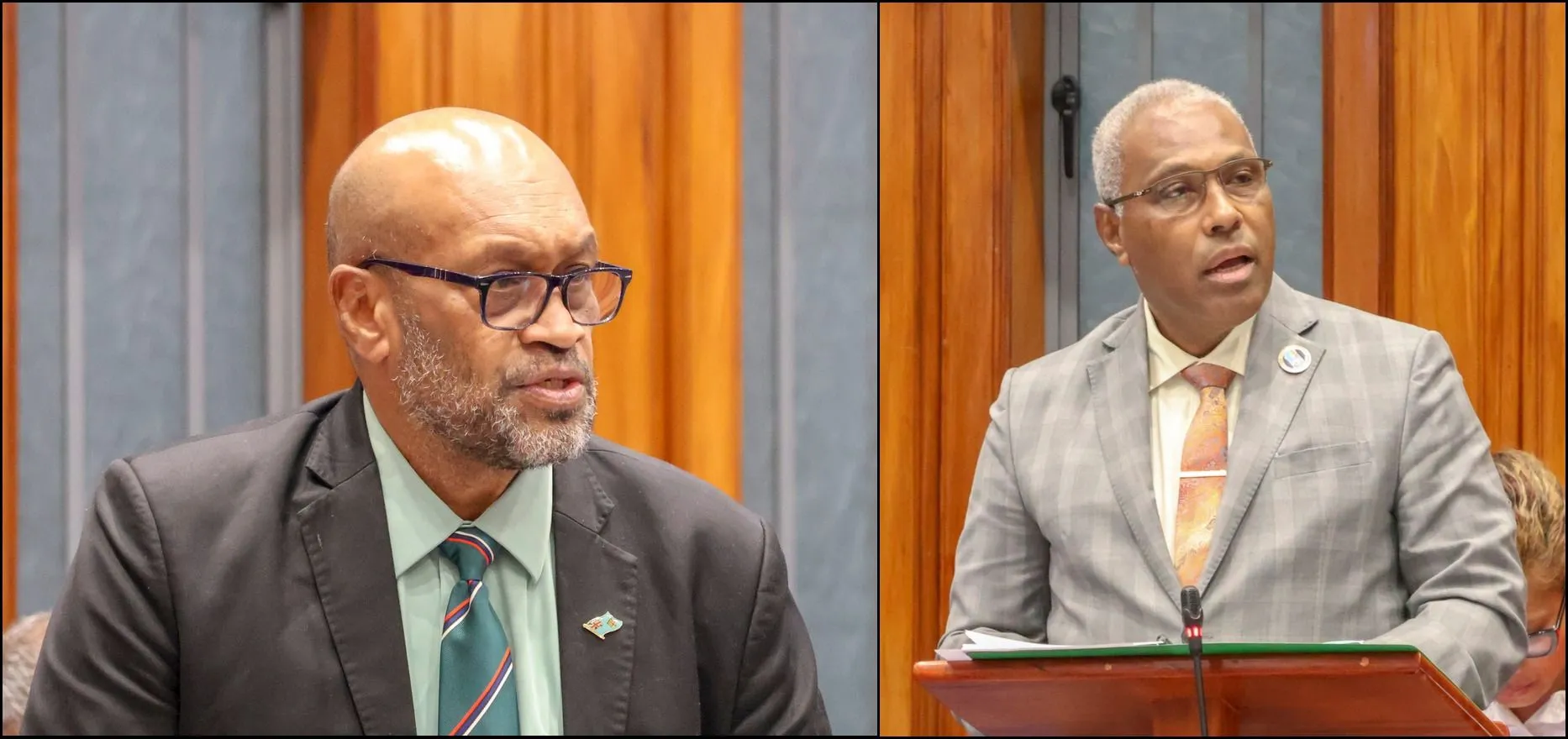 Jone Usamate and Siromi Turaga