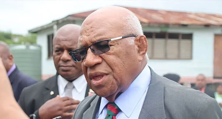 Prime Minister Sitiveni Rabuka.