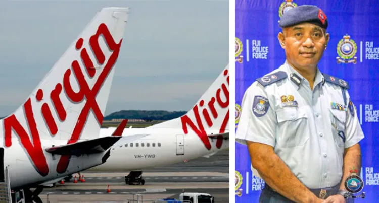 Virgin Australia, Fiji Police, Juki Fong Chew