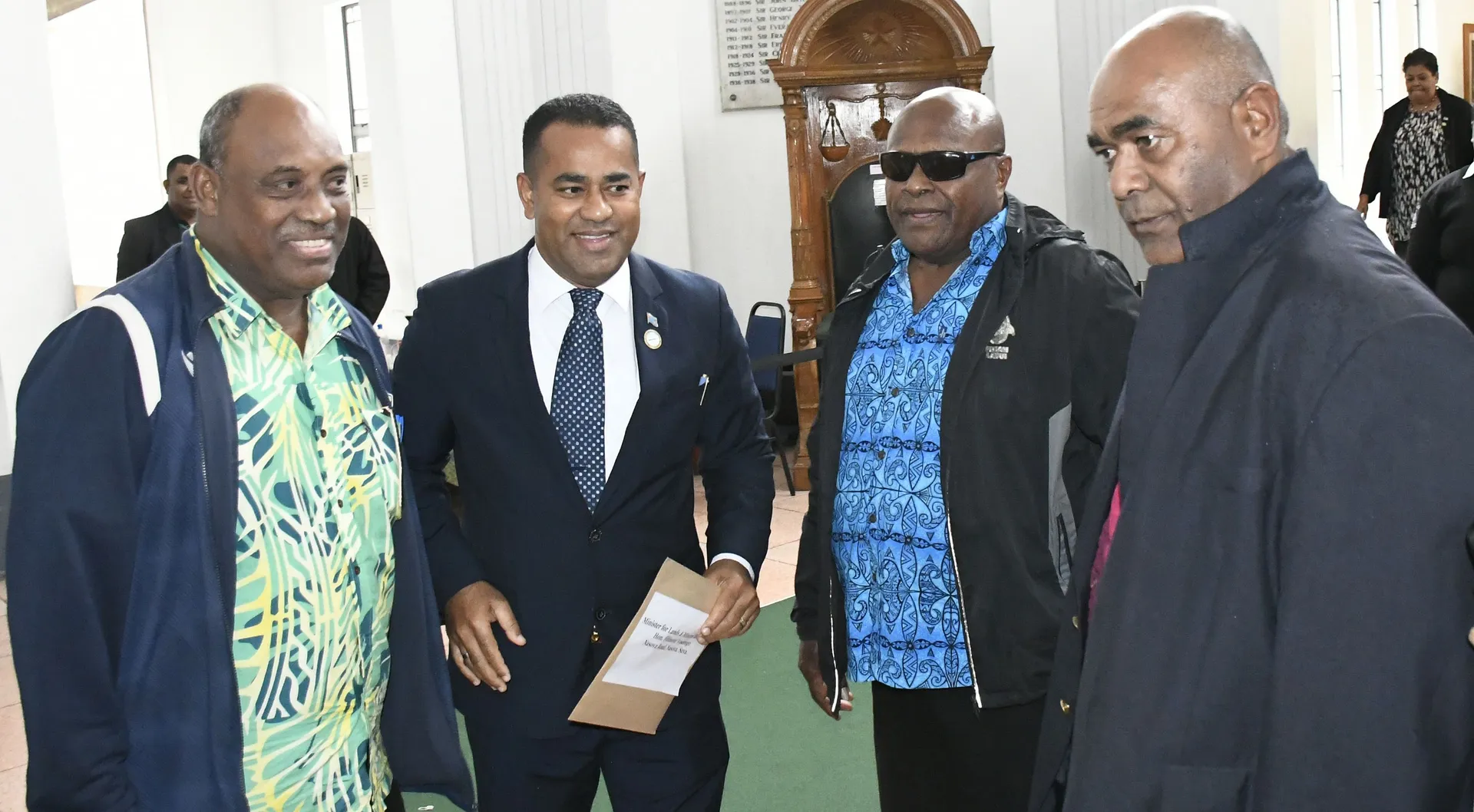 Sigatoka landowners meet Minister at Parliament